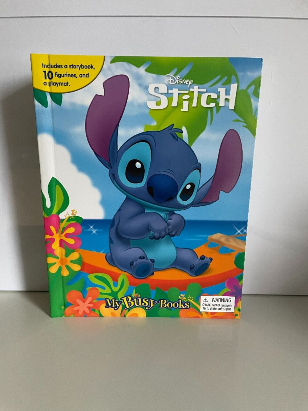 Disney Stitch Lilo My Busy Books - with 10 Figures + Playmat - Brand New